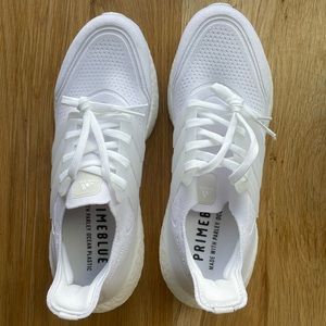 White adidas sneakers